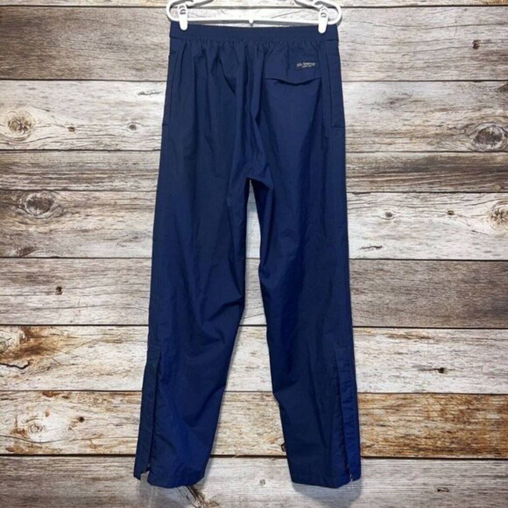 Tourney‎ Gore Tex Pants Mens Large Blue Golf Elastic Waist Waterproof Pull On - Picture 2 of 11